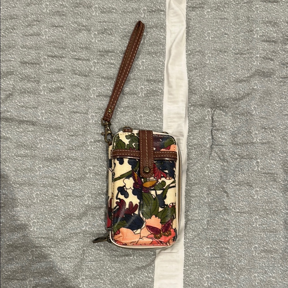 Floral Sakroots Wristlet Clutch